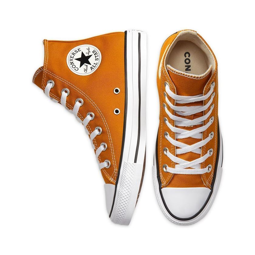 Converse femme ctas all star hi jaune1210709_4 sur voshoes.com