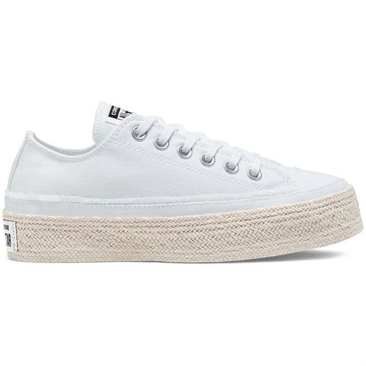 femme Converse femme ctas all star espadrille ox blanc