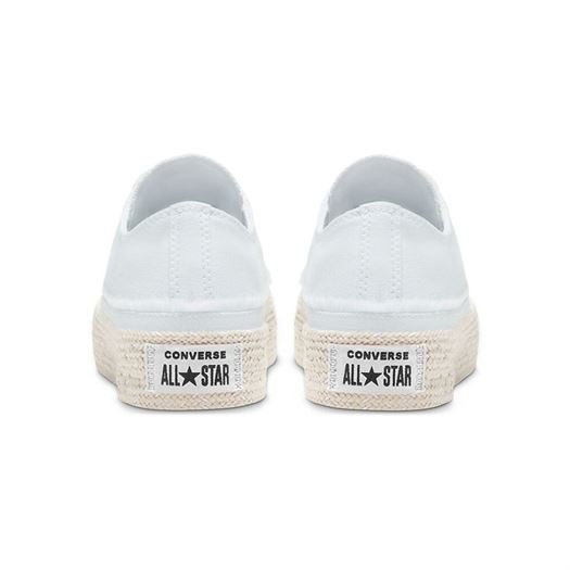 Converse femme ctas all star espadrille ox blanc1210801_5 sur voshoes.com