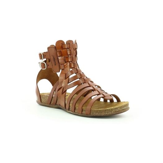 Kickers femme anaspart marron1213602_2 sur voshoes.com