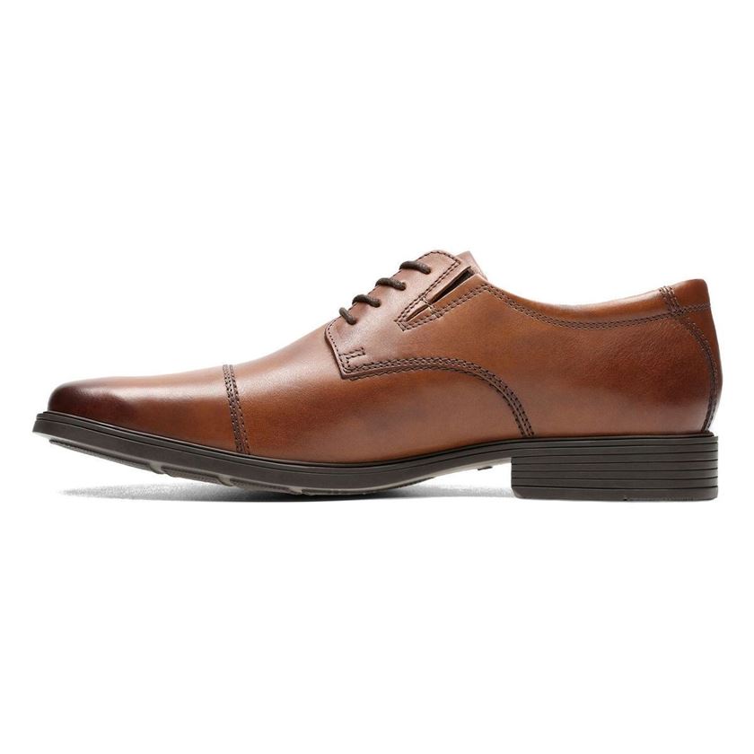 Clarks homme tilden cap marron1218702_4 sur voshoes.com