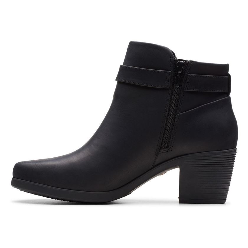 Clarks femme un lindel lo noir1219001_3 sur voshoes.com