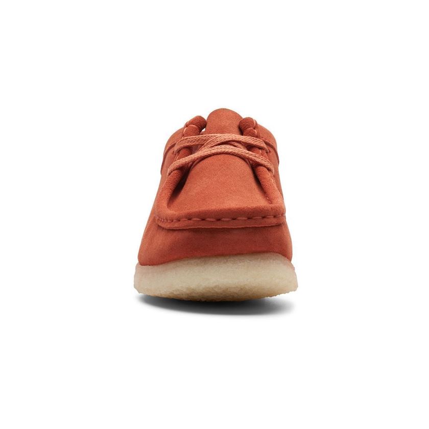 Clarks femme wallabee. burnt orange1219501_5 sur voshoes.com