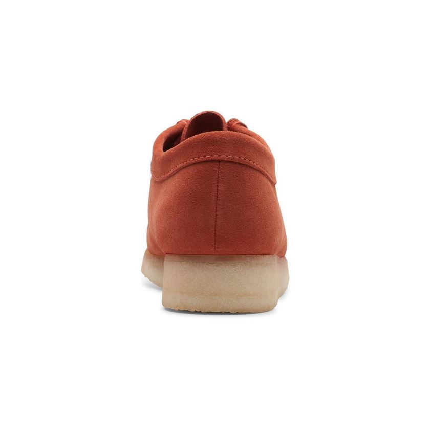 Clarks femme wallabee. burnt orange1219501_6 sur voshoes.com