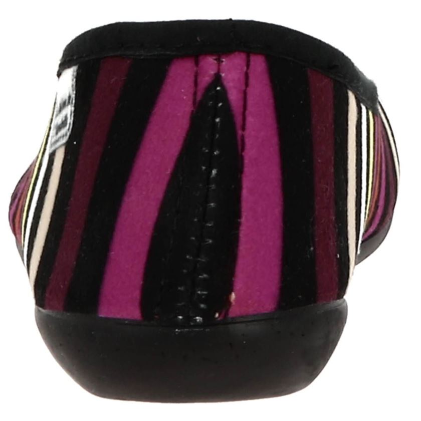Maison de l espadrille femme ballerine rayee multicolore1236901_4 sur voshoes.com