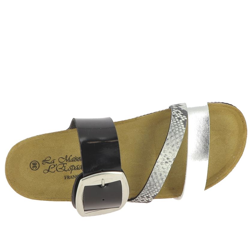 Maison de l espadrille femme m3535 noir1237201_6 sur voshoes.com