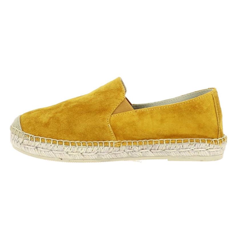 Maison de l espadrille femme espadrille 483 jaune1237402_3 sur voshoes.com