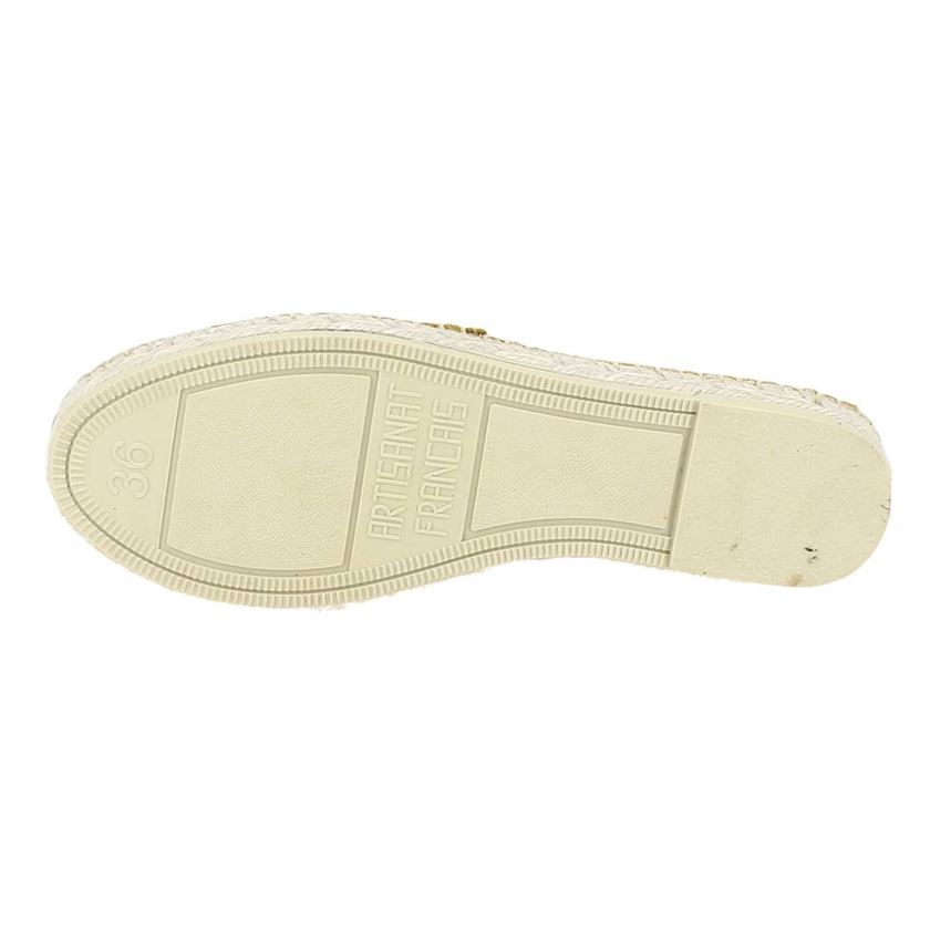 Maison de l espadrille femme espadrille 483 jaune1237402_5 sur voshoes.com