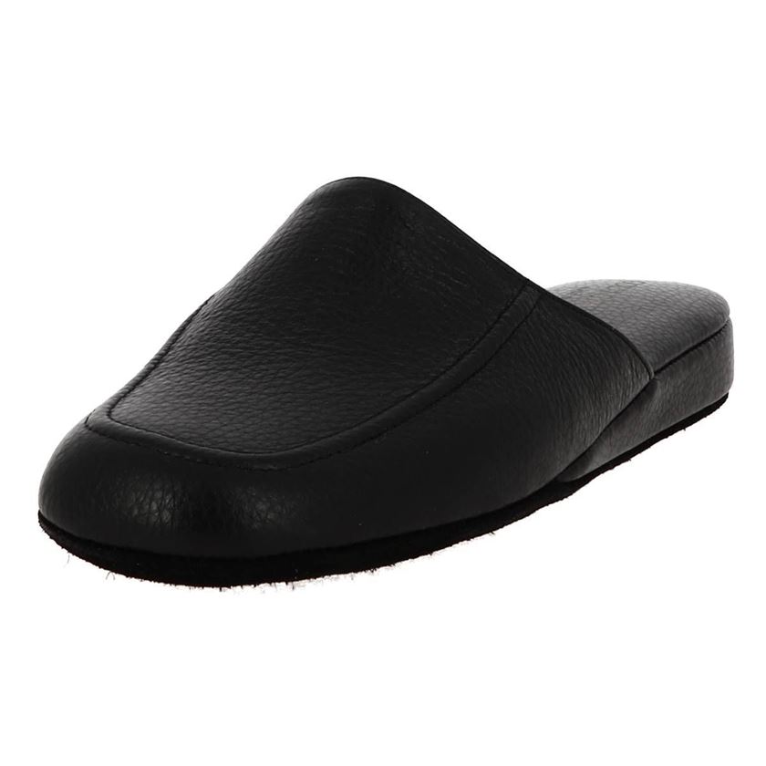 Maison de l espadrille homme mule noir1237601_2 sur voshoes.com