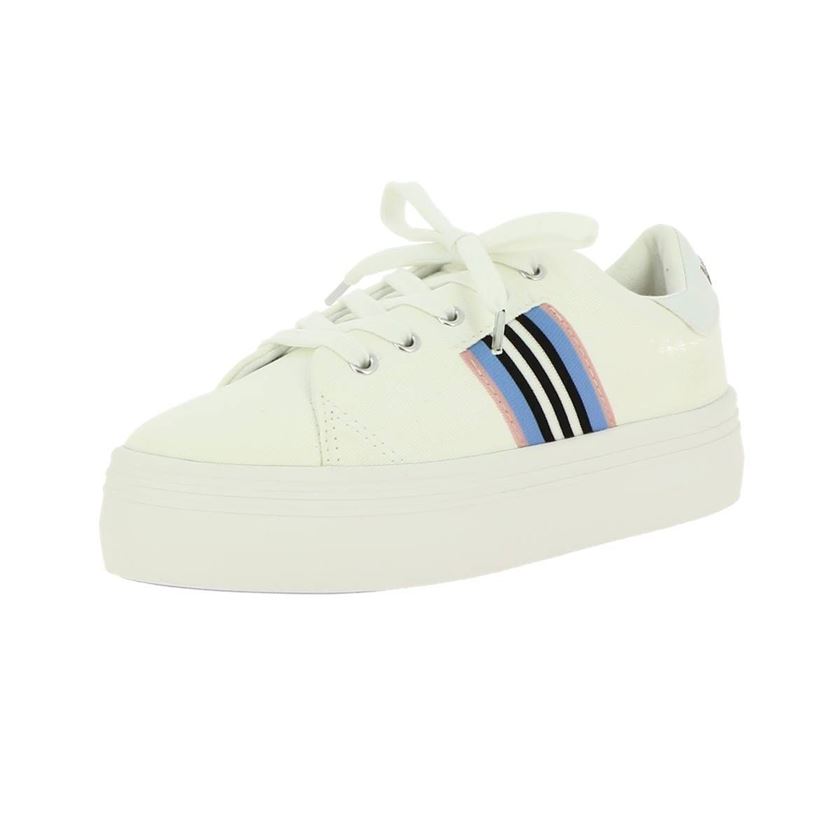 No name femme plato m derby galon blanc1239503_2 sur voshoes.com