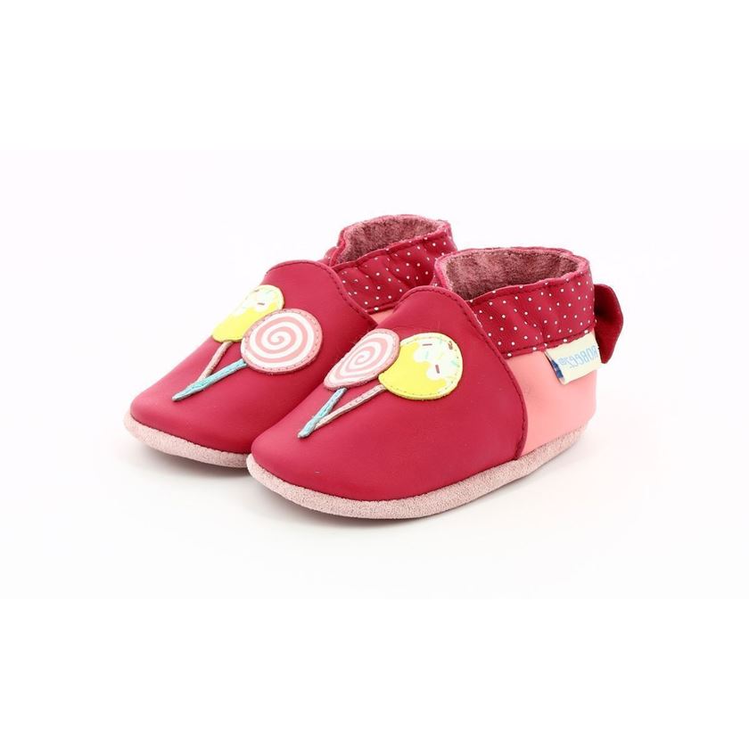 Robeez fille funny sweets rose1253001_2 sur voshoes.com