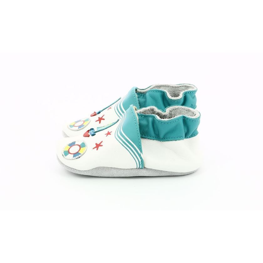 Robeez garcon lifeguard blanc1253401_3 sur voshoes.com