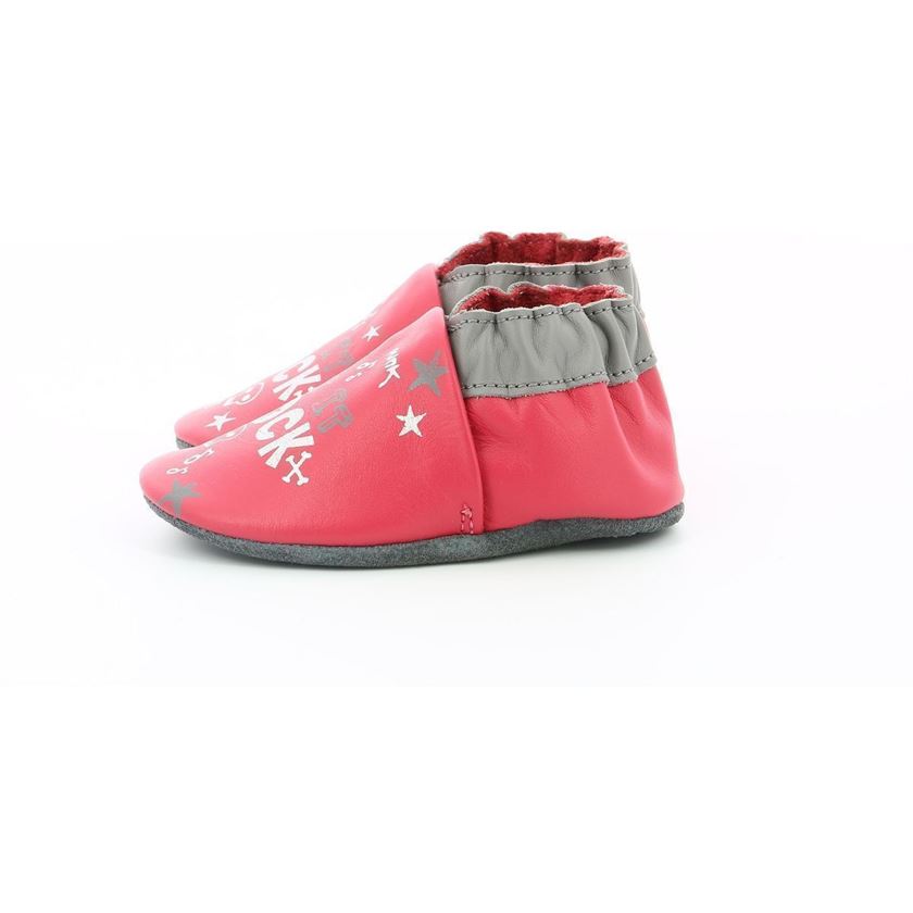 Robeez fille let it rock fuchsia1253601_3 sur voshoes.com