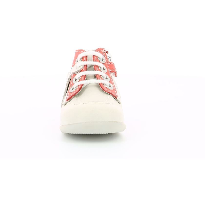 Kickers fille bonzip 2 blanc1254101_4 sur voshoes.com