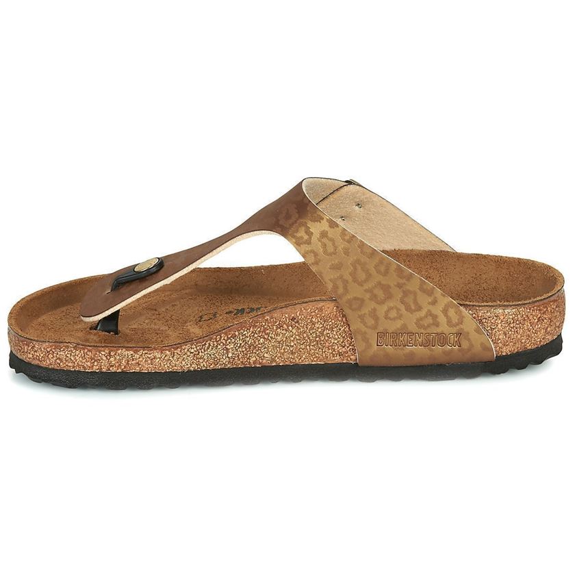 Birkenstock femme gizeh fantaisies leopard1254301_3 sur voshoes.com