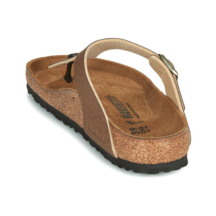 Birkenstock femme gizeh fantaisies marron1254301_5 sur voshoes.com