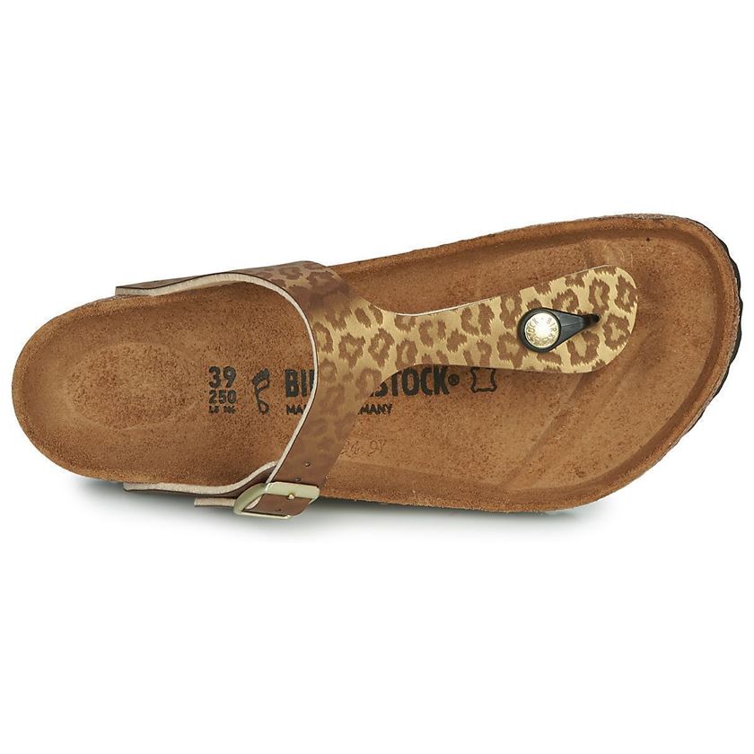 Birkenstock femme gizeh fantaisies leopard1254301_6 sur voshoes.com