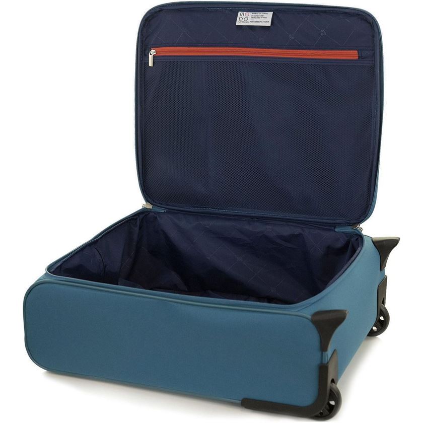 Roncato femme trolley cabina 2r bleu1255501_3 sur voshoes.com