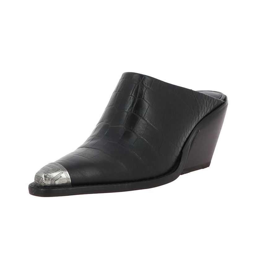 Bronx femme low kole mule noir1256302_2 sur voshoes.com