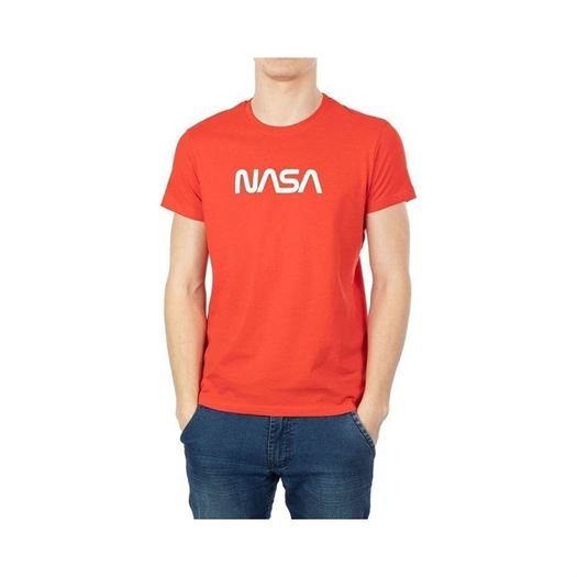 homme Nasa homme big worm o neck rouge
