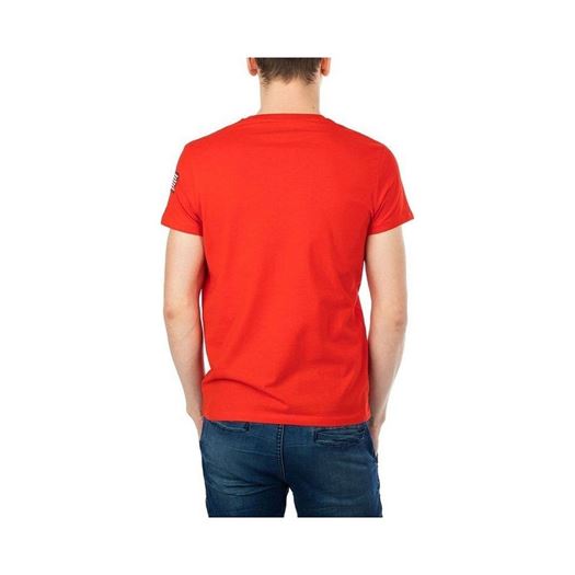 Nasa homme basic flag v neck rouge1257302_2 sur voshoes.com