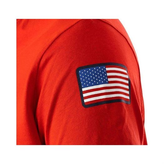 Nasa homme basic flag v neck rouge1257302_4 sur voshoes.com