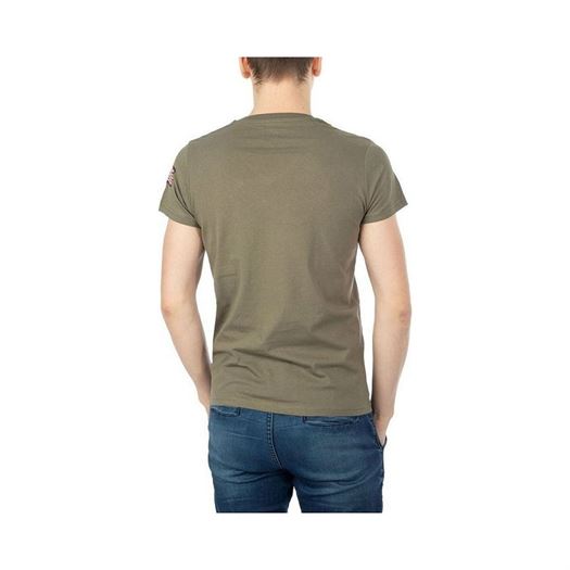 Nasa homme basic flag v neck vert1257304_3 sur voshoes.com