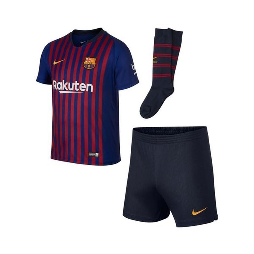 garcon Nike garcon fcb minikit 18 bleu