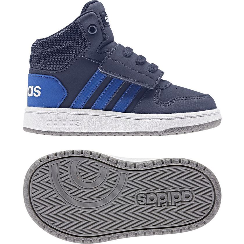 Adidas garcon hoops mid 2.0 i bleu1263801_4 sur voshoes.com