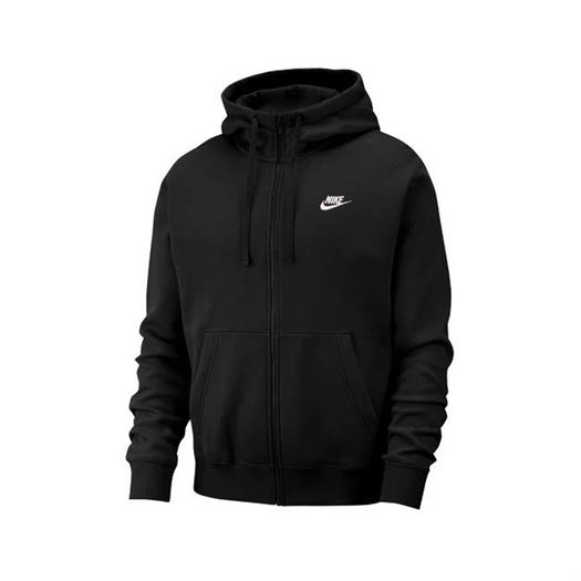 homme Nike homme m nsw club hoodie fz bb noir