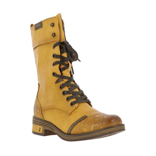 Mustang femme 1293510 jaune1267103_2 sur voshoes.com