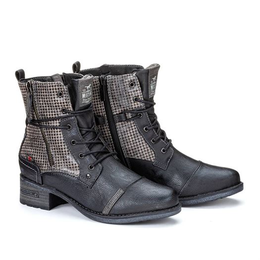 Mustang femme 1229510 noir1267302_2 sur voshoes.com