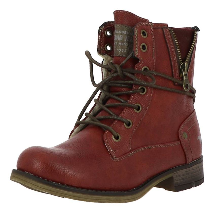 Mustang femme 5026 619 rouge1268201_2 sur voshoes.com