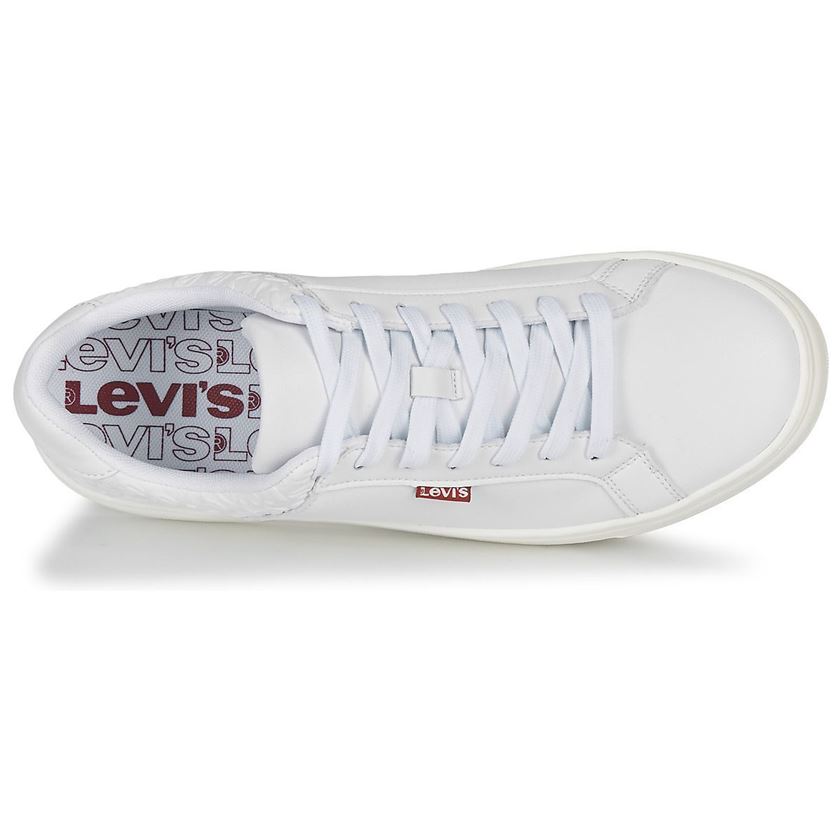 Levi s femme caples blanc1271401_6 sur voshoes.com