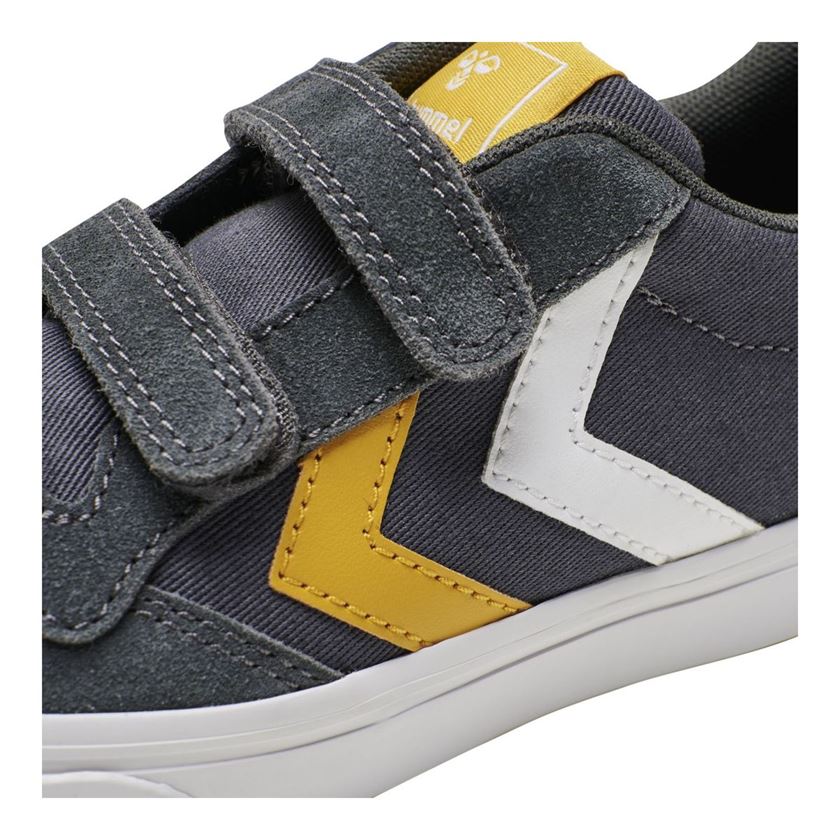 Hummel garcon stadil low jr gris1272501_4 sur voshoes.com