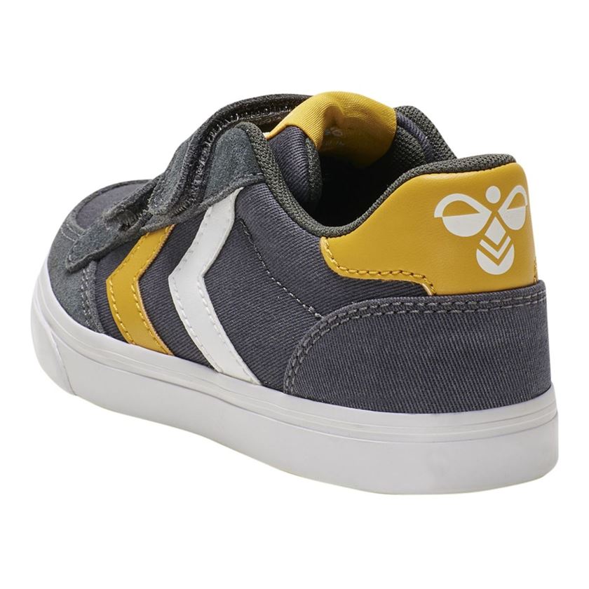 Hummel garcon stadil low jr gris1272501_5 sur voshoes.com