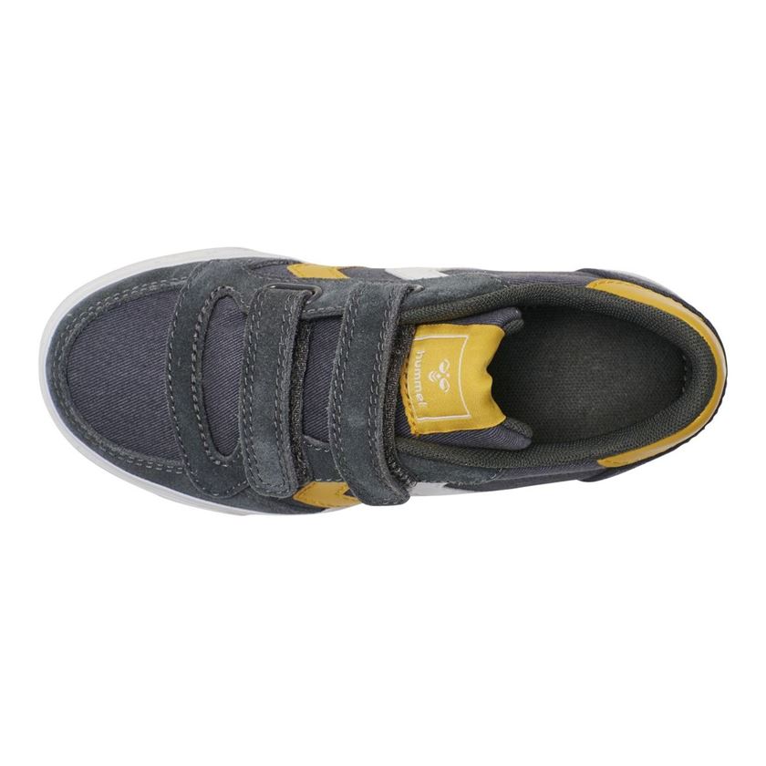 Hummel garcon stadil low jr gris1272501_6 sur voshoes.com