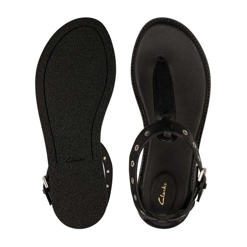 Clarks femme karsea post noir1273701_6 sur voshoes.com