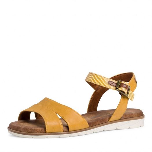 Tamaris femme 28110 jaune1275001_2 sur voshoes.com