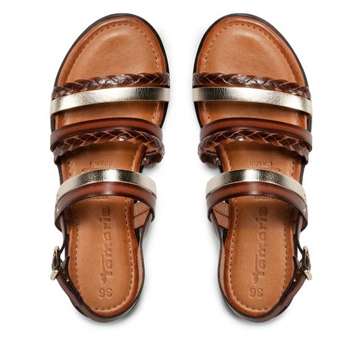 Tamaris femme 28141 marron1275303_5 sur voshoes.com