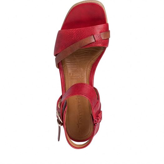 Tamaris femme 28218 rouge1275502_5 sur voshoes.com