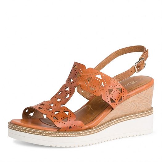 Tamaris femme 28332 orange1276002_2 sur voshoes.com