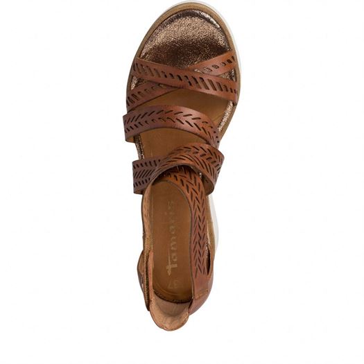 Tamaris femme 28352 marron1276201_4 sur voshoes.com