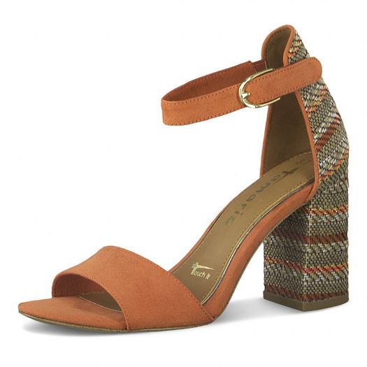 Tamaris femme sanadil orange1276302_2 sur voshoes.com