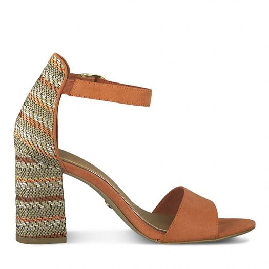 Tamaris femme sanadil orange1276302_3 sur voshoes.com
