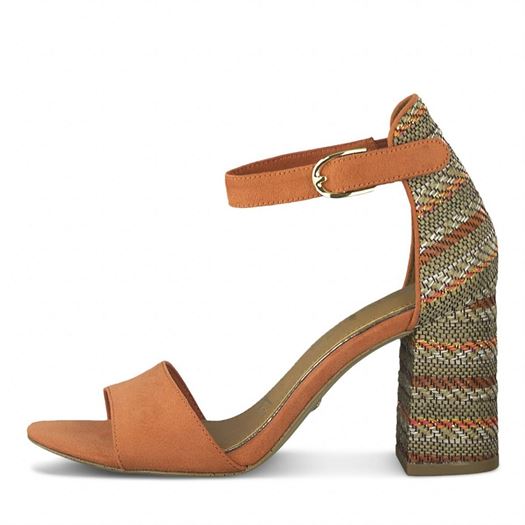 Tamaris femme sanadil orange1276302_4 sur voshoes.com
