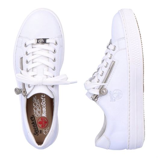 Rieker femme l59l1 blanc1277202_4 sur voshoes.com