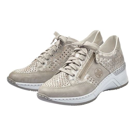 Rieker femme n4327 beige1277801_3 sur voshoes.com