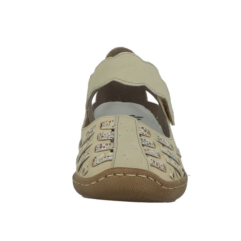 Rieker femme 48369 beige1277901_4 sur voshoes.com