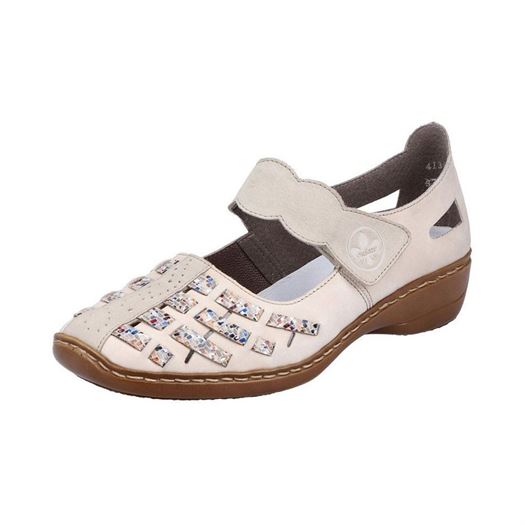 Rieker femme 41369 beige1278002_2 sur voshoes.com